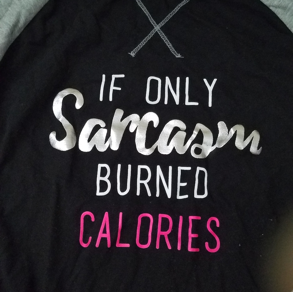 Sarcasm workout shirt